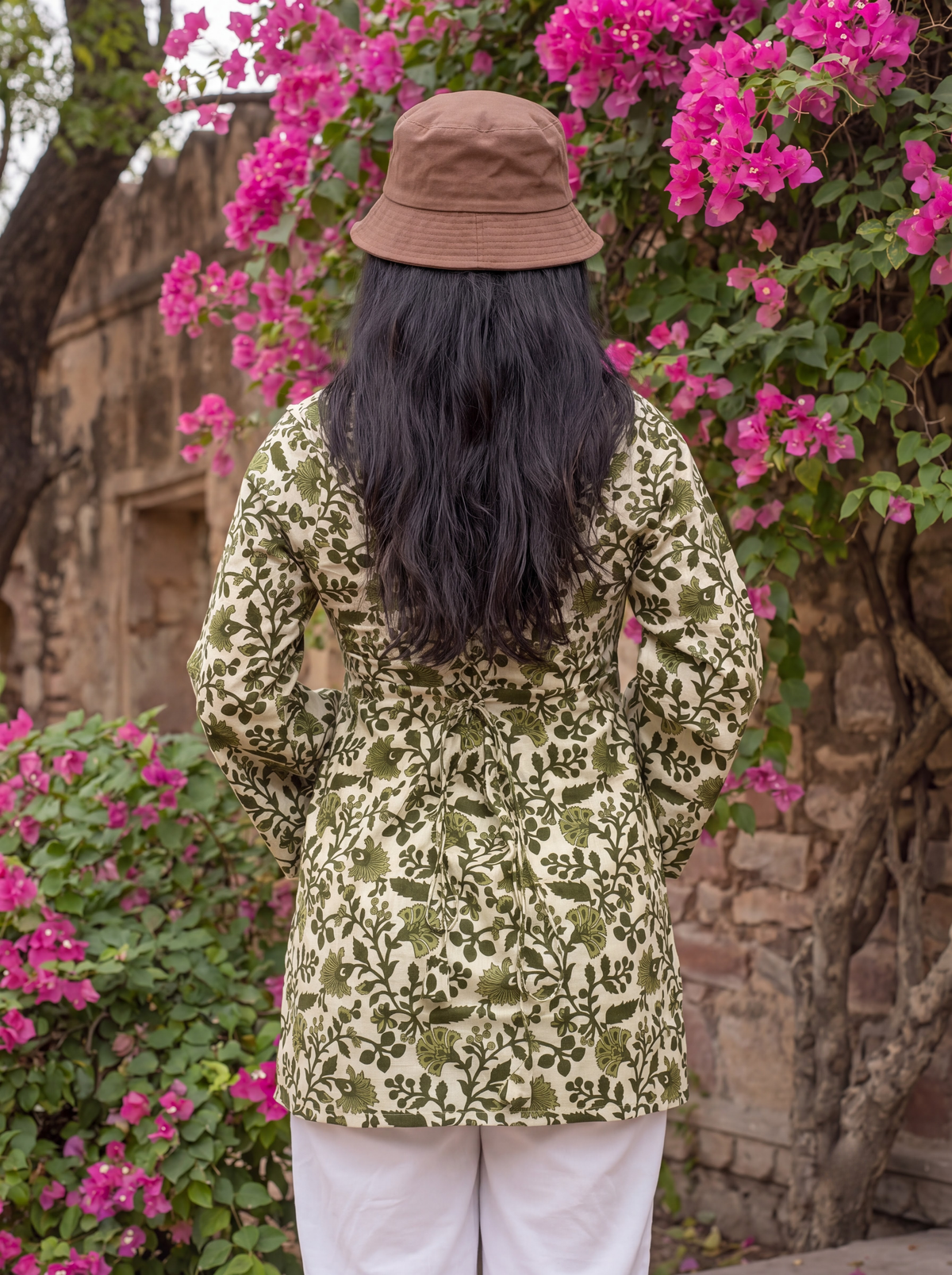 OLIVE BLOOM Kurti