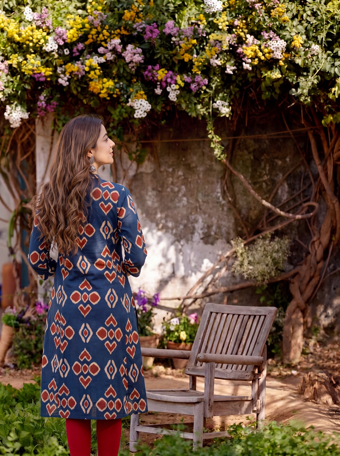 AAVYA | Ikat Printed Kurta
