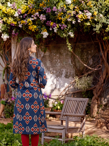 AAVYA | Ikat Printed Kurta