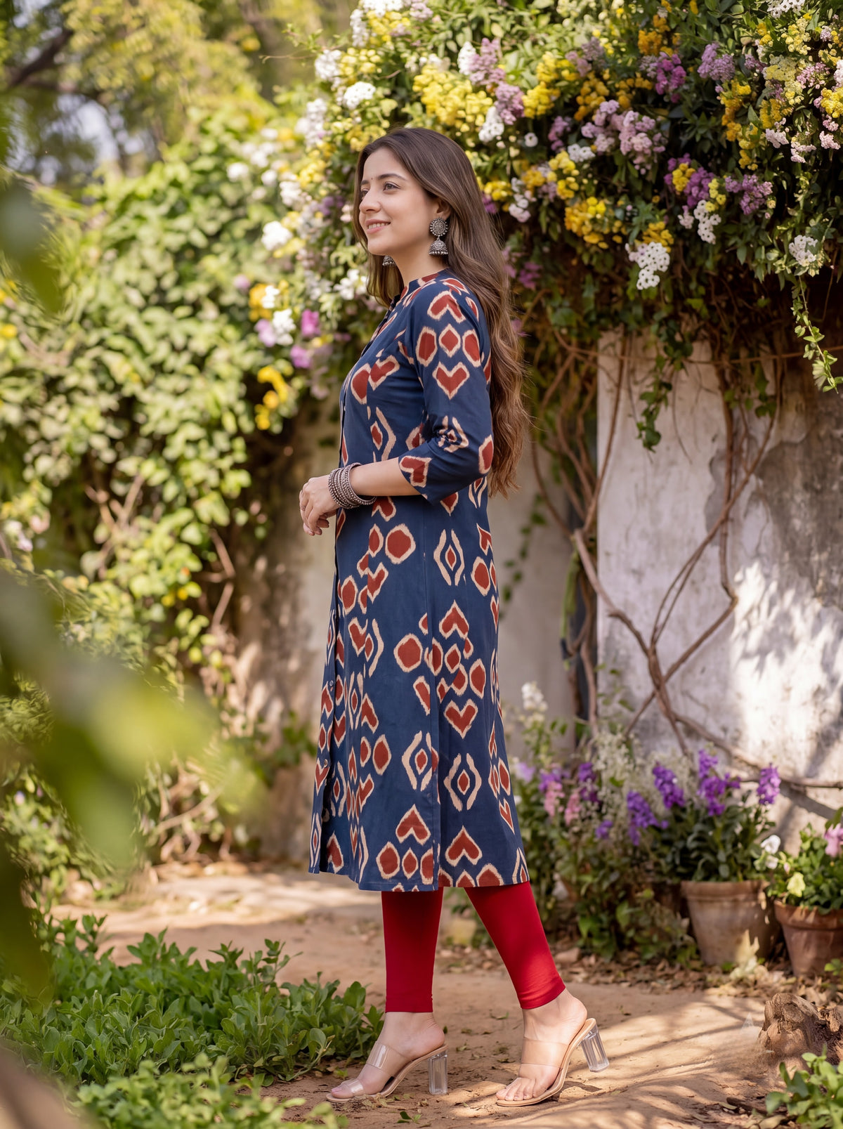 AAVYA | Ikat Printed Kurta