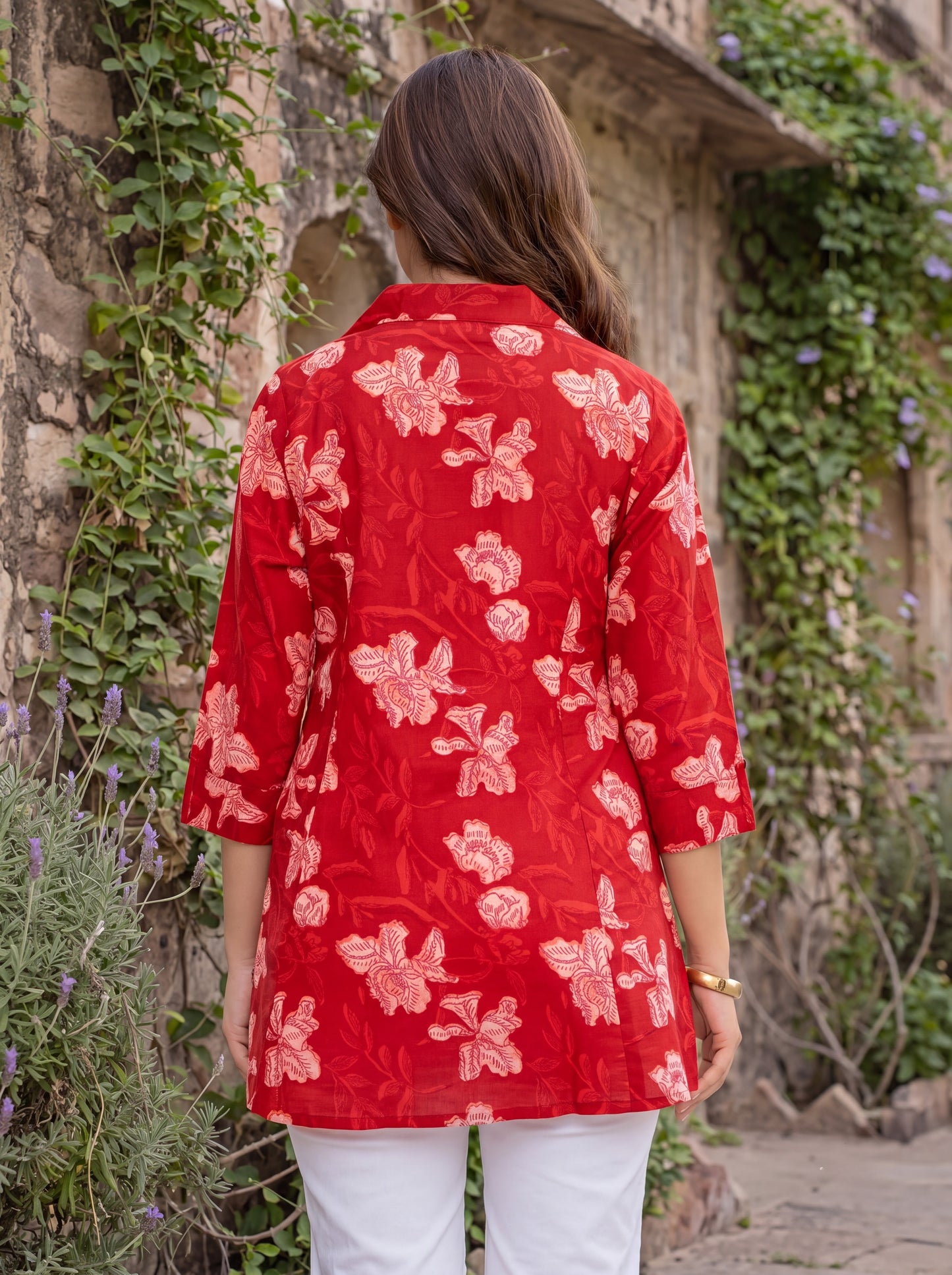 Ira Floral Cotton Shirt
