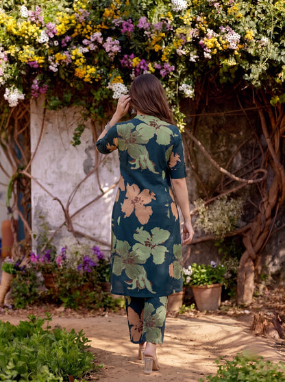 MEHIRA Floral Printed Co-ord Set