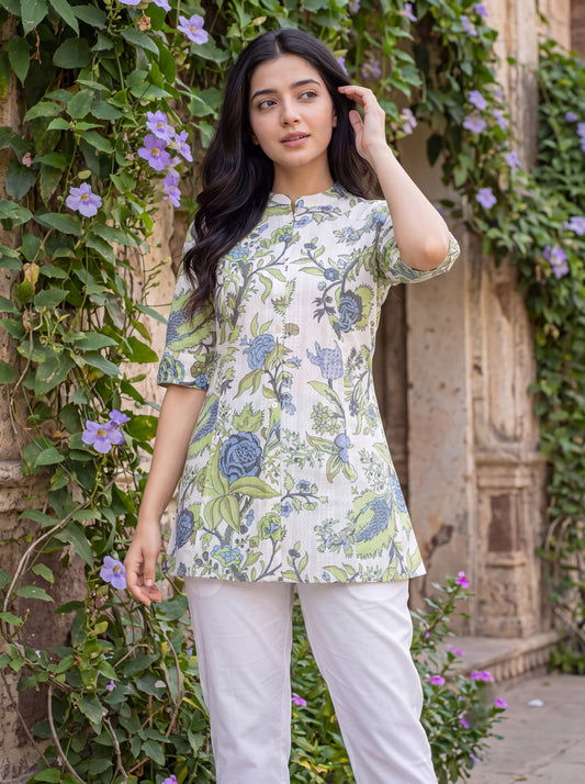 Meher Garden Floral Top