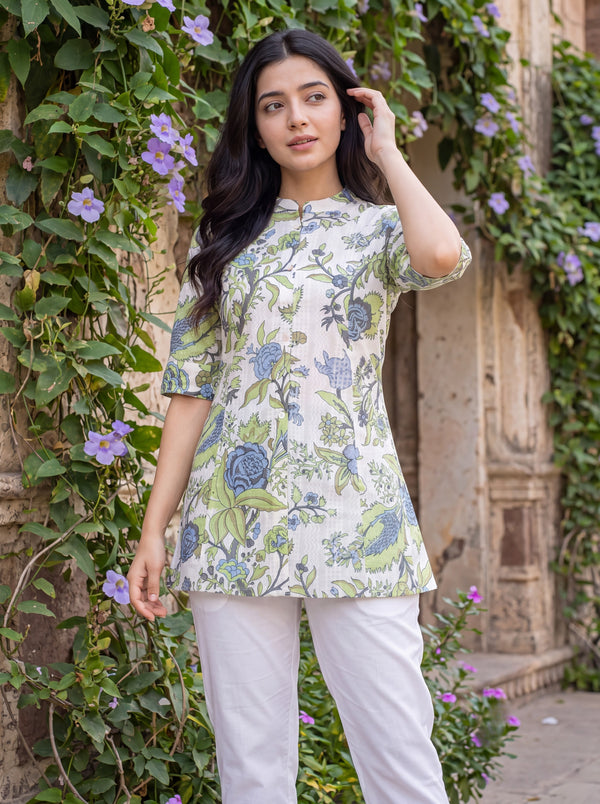 Meher Garden Floral Top