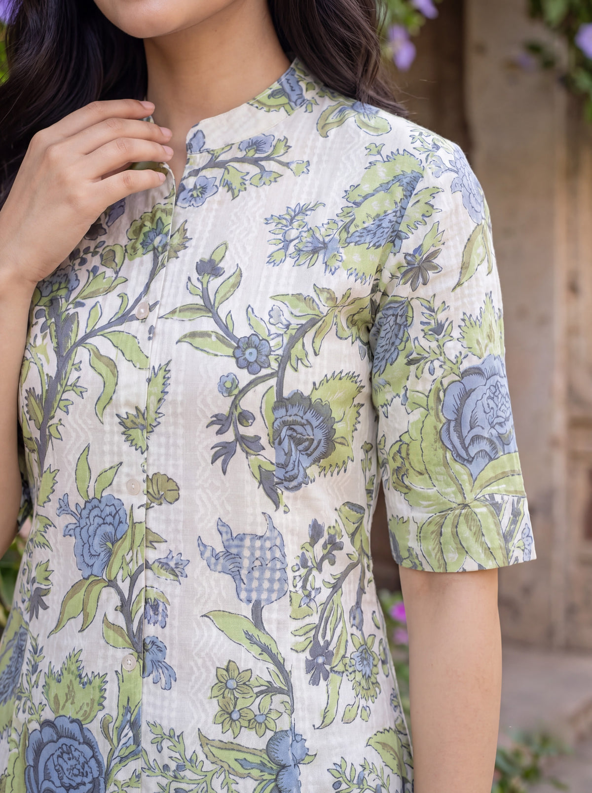 Meher Garden Floral Top