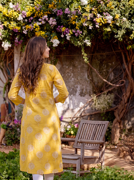 NAVIKA | Printed Straight Kurta