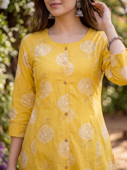 NAVIKA | Printed Straight Kurta