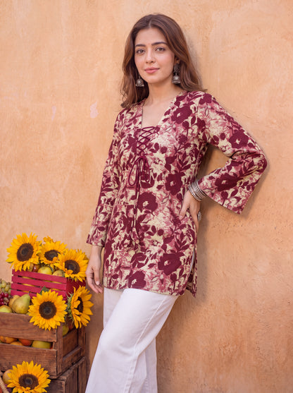 RANGREZ | Tie-up Kurti