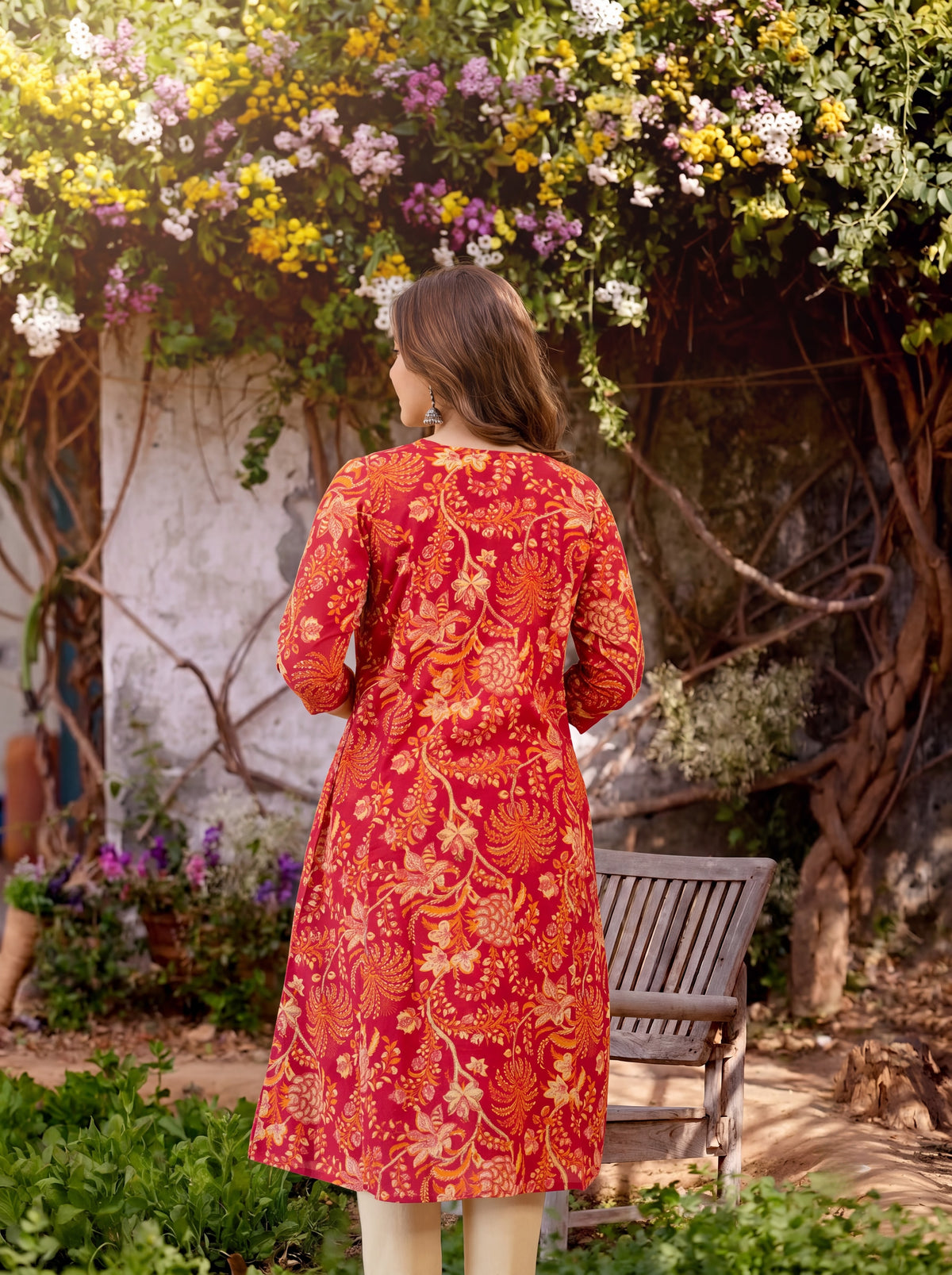 RUVIKA | Heritage Floral Kurta