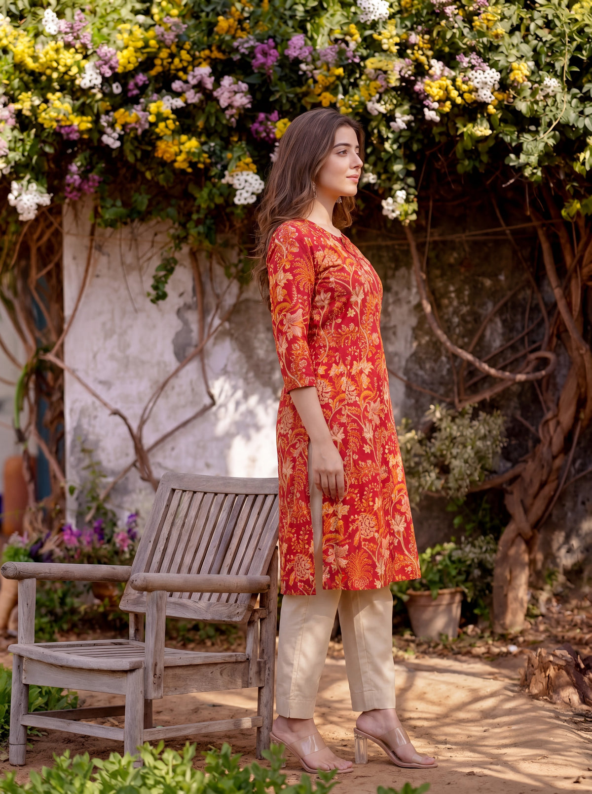 RUVIKA | Heritage Floral Kurta