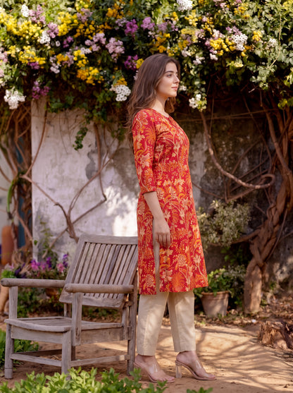 RUVIKA | Heritage Floral Kurta