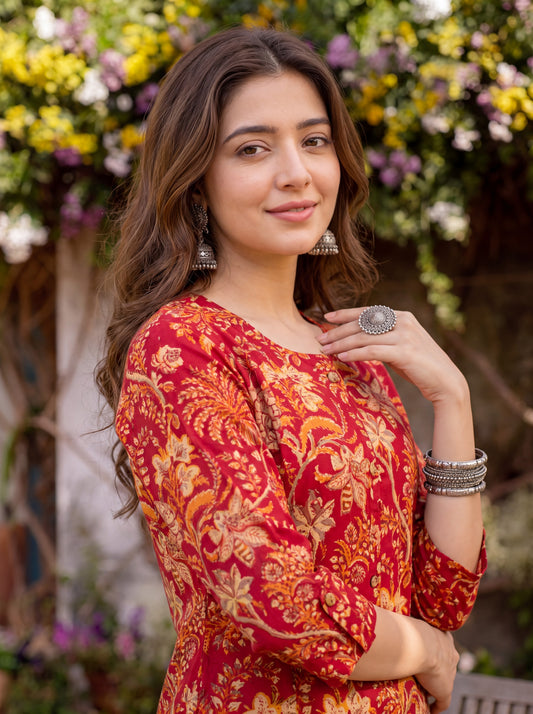RUVIKA | Heritage Floral Kurta