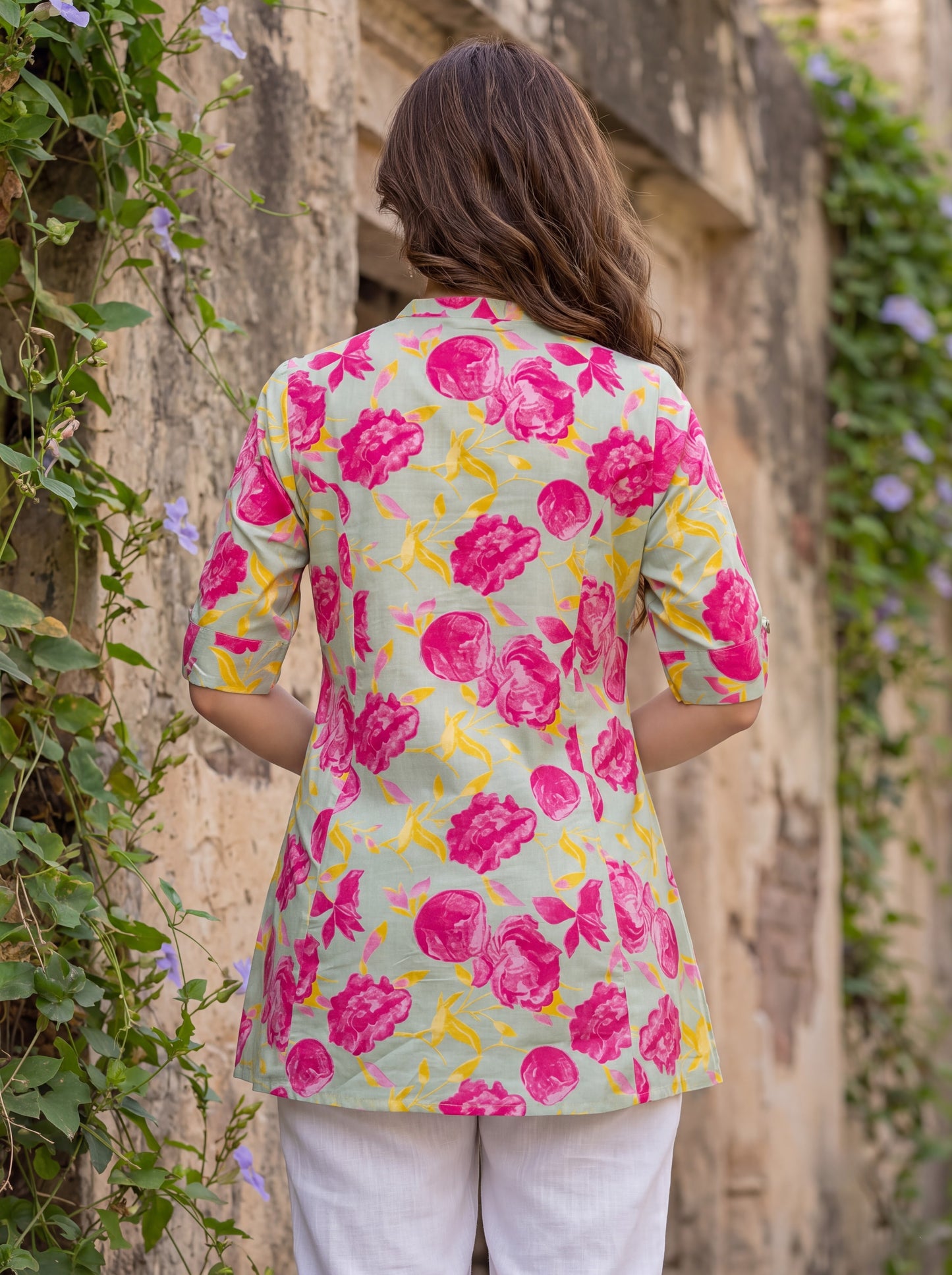Roselle Bloom Top