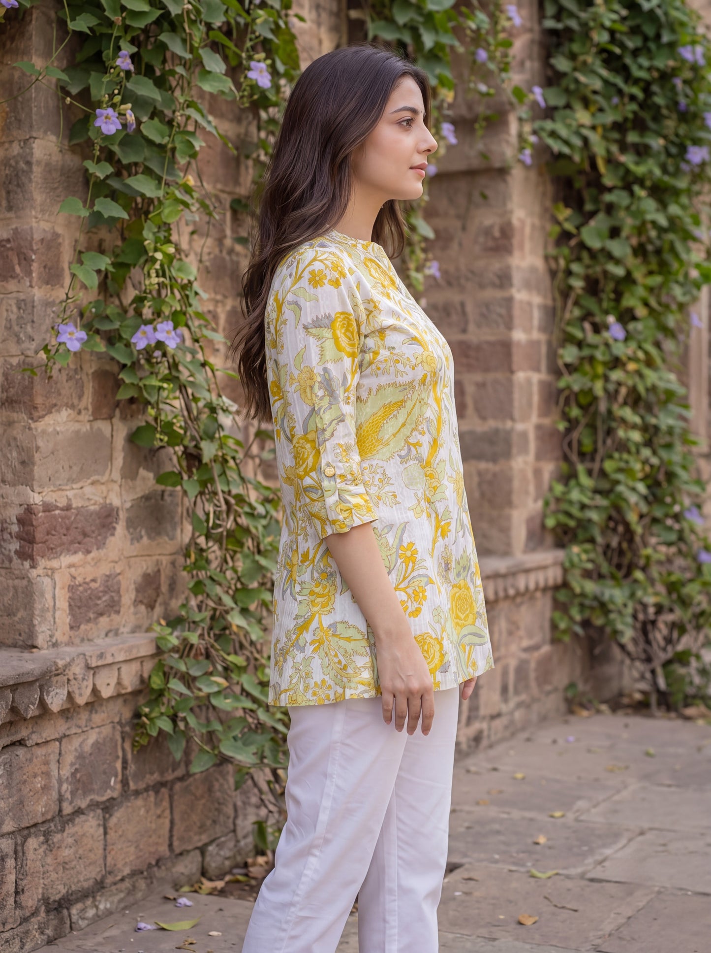 Marigold Meadow shirt
