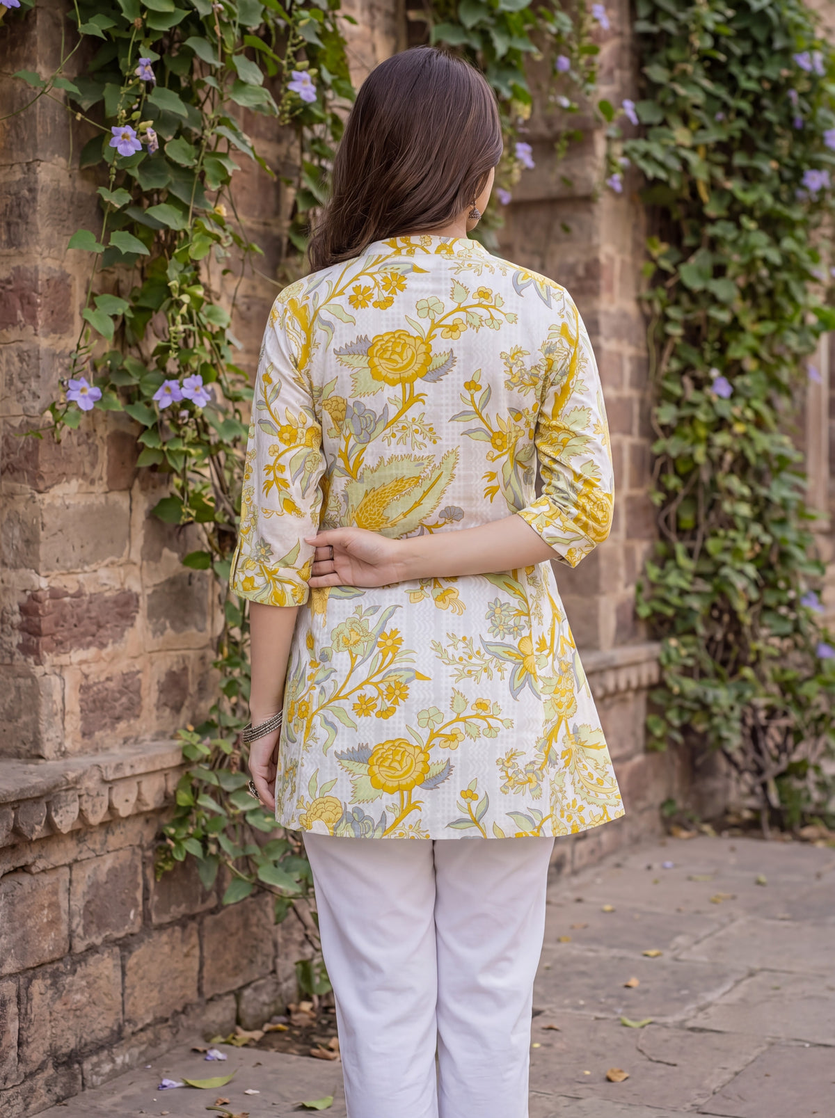 Marigold Meadow shirt