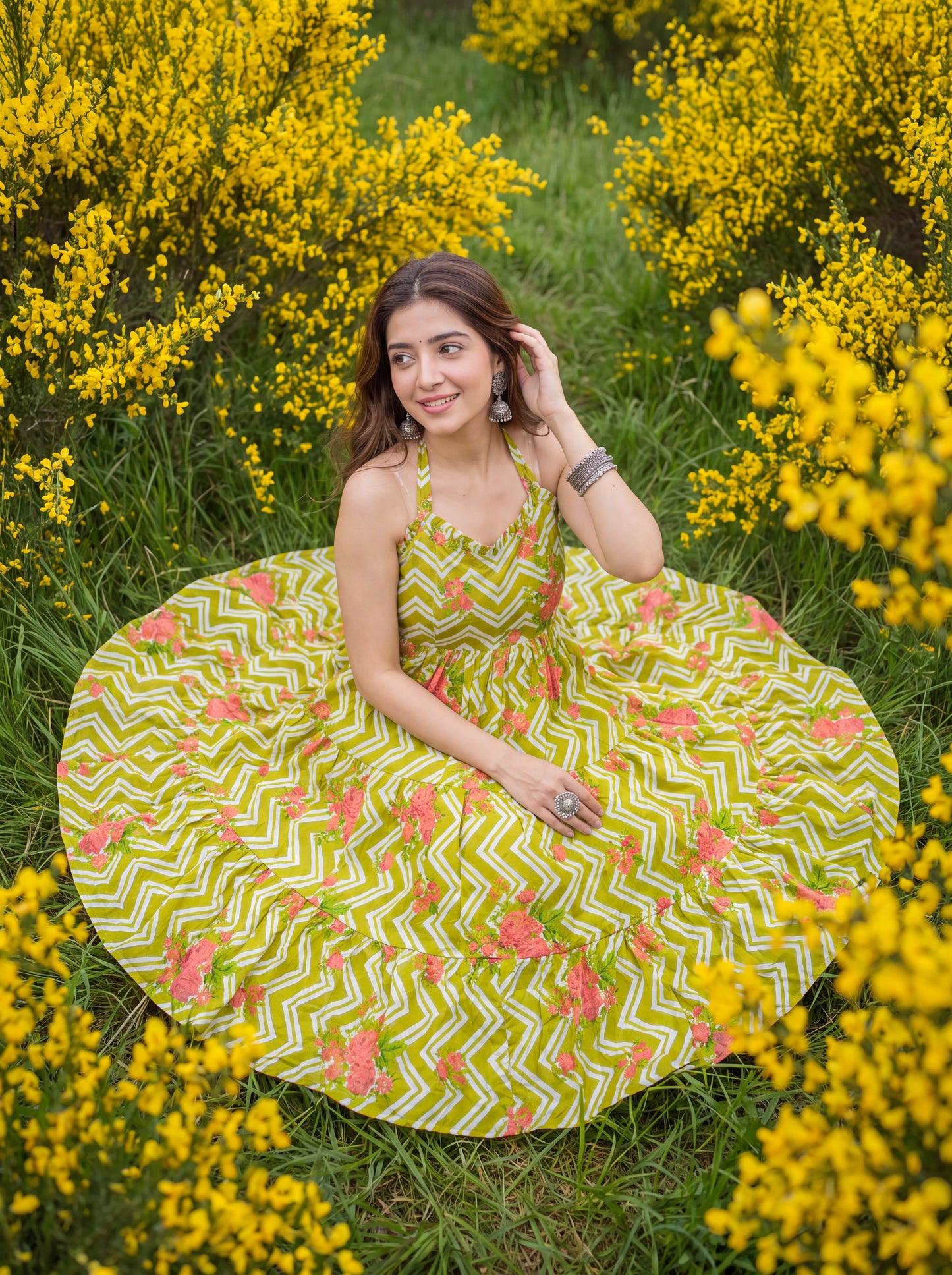 BASANT HALTER | Maxi Dress