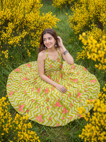 BASANT HALTER | Maxi Dress