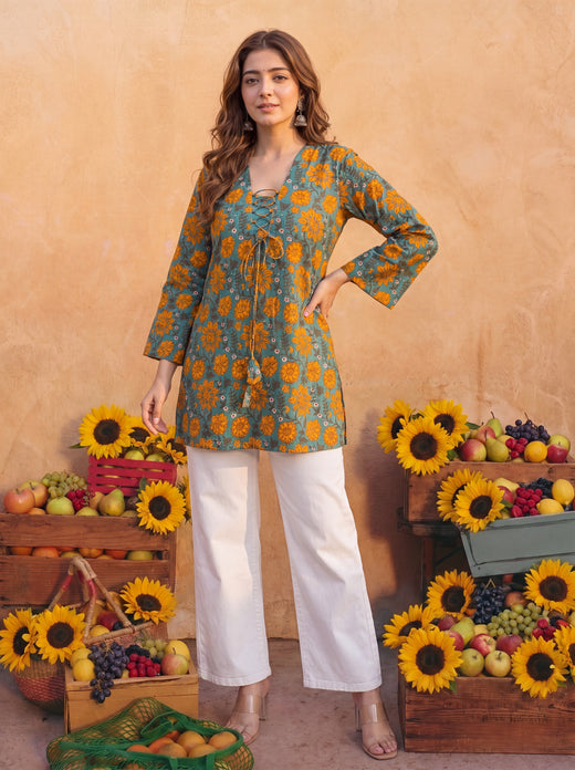 SURAJMUKHI | Tie-up Kurti