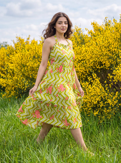 BASANT HALTER | Maxi Dress