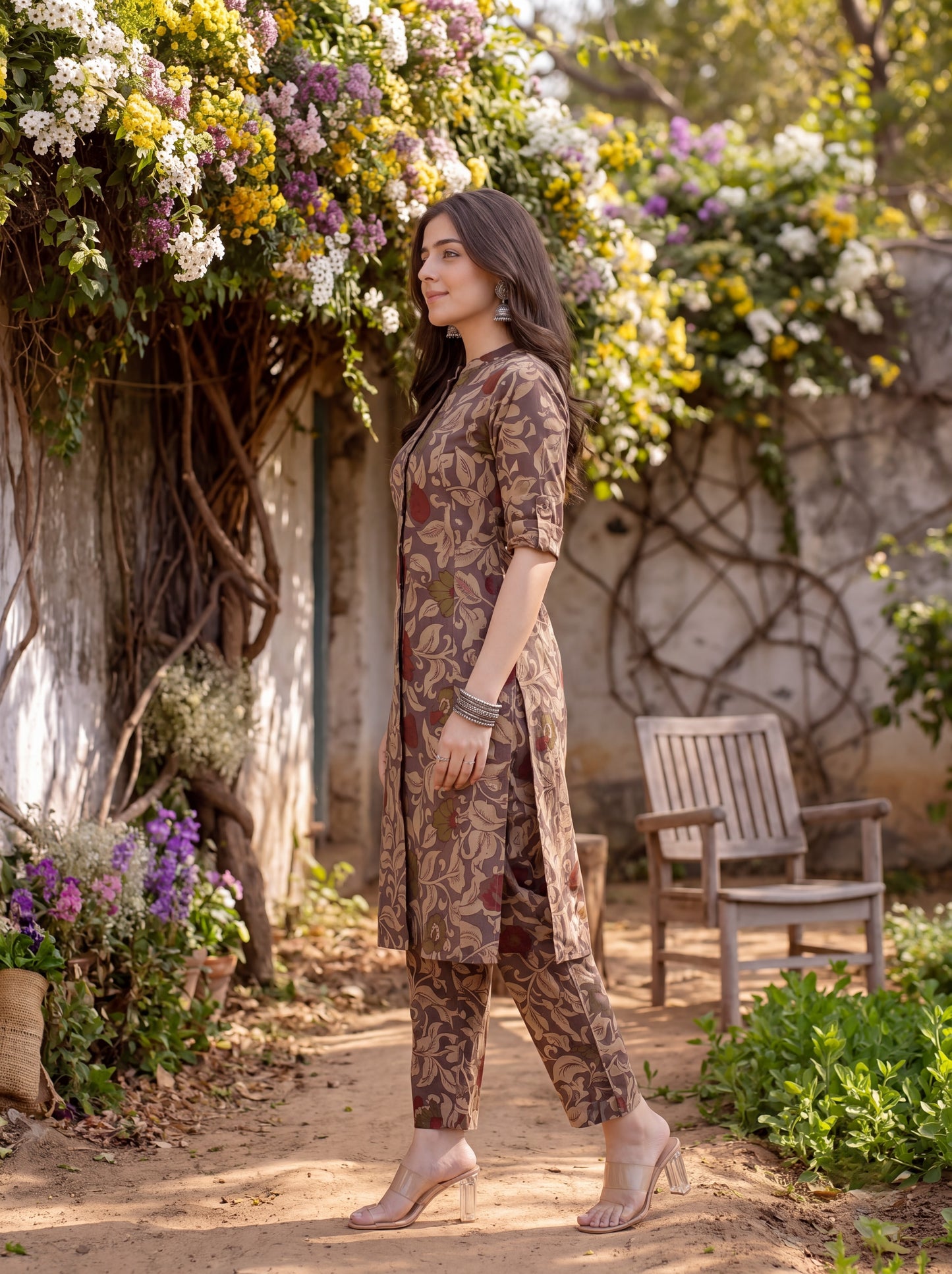 ZAREEN | Printed Floral Kurta Pant Set