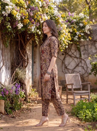 ZAREEN | Printed Floral Kurta Pant Set