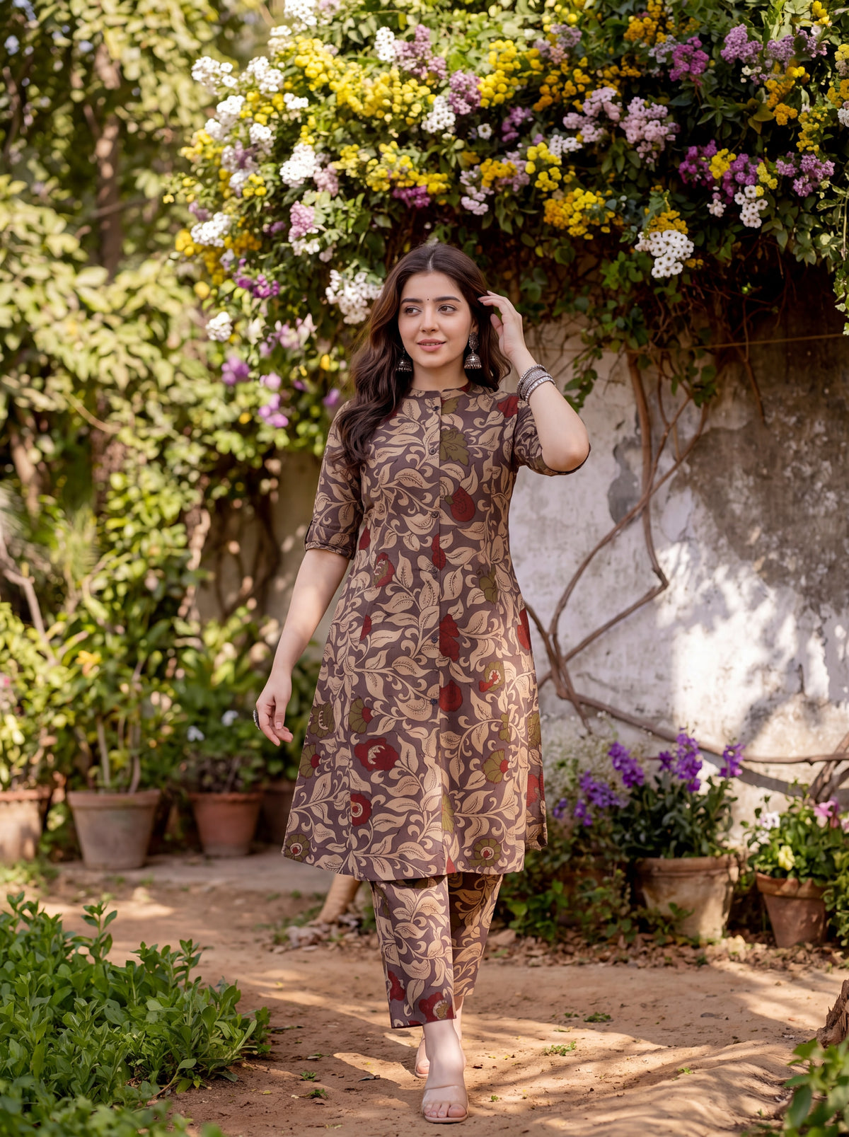 ZAREEN | Printed Floral Kurta Pant Set